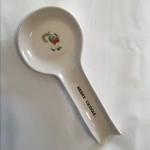 RAE DUNN Artisan Collection Merry Catmas Spoon Rest
